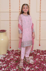 Shanzey Shehnai Girls Pret Formal Collection D-3204 Powder Pink