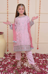 Shanzey Shehnai Girls Pret Formal Collection D-3204 Powder Pink