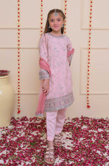 Shanzey Shehnai Girls Pret Formal Collection D-3204 Powder Pink