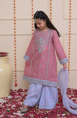 Shanzey Shehnai Girls Pret Formal Collection D-3206 Tea Pink