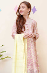 Shanzey Spring Embroidered Co Ords Collection D-3405-LEMON