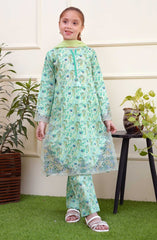 Shanzey Spring Embroidered Cutwork Collection D-3701 SEA GREEN