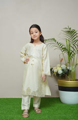 Shanzey Whimsical Winters Embroidered Khaddar Collection D-3102 Off White