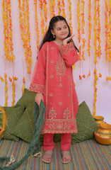 Shanzey Mehendi Magic Formal Pret Collection D-3306 Melon