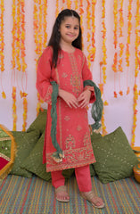 Shanzey Mehendi Magic Formal Pret Collection D-3306 Melon