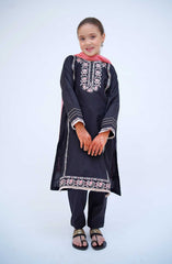 Shanzey Kirnain Festive Embroidered Cotton Collection D-3604 Black