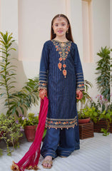 Shanzey Methi Eid Formal Edit Collection Vol 01 D-3802 BLUE