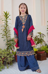 Shanzey Methi Eid Formal Edit Collection Vol 01 D-3802 BLUE