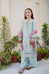 Shanzey Methi Eid Formal Edit Collection Vol 01 D-3806 ICE BLUE