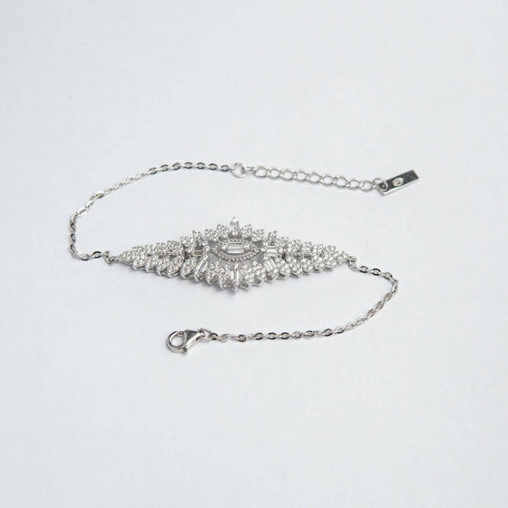 YKL Jewellers Bracelet Collection SILVER LATTICE BRACELET
