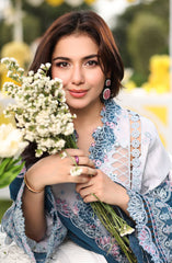 Hayam by Imrozia Unstitched Luxury Lawn Collection 2025 D-96 Munira