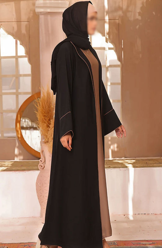 Black Camels The Abaya Edit 2024 Sabina Coat Abaya
