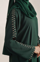 Nayab Abaya Collection By TGM Vol 25 Sage Willow D-05