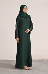 Nayab Abaya Collection By TGM Vol 25 Sage Willow D-05