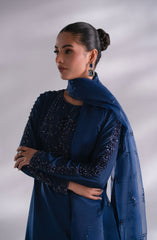 Mehak Yaqoob Enchante The Luxe Edit Collection D-07 Sapphire