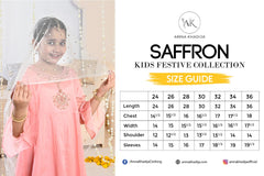 Amna Khadija Saffron Kids Festive Collection AKS 01