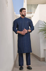 Fancy Kurta Pyjama Collection Skyline