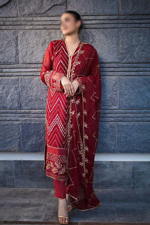 Merakish Unstitched Luxury Formal Collection 2023 Sola-Singhar