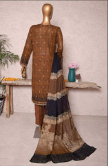 HZ Turkish Jacquard Dyed Yarn Dupatta Collection D-1204