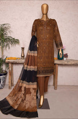 HZ Turkish Jacquard Dyed Yarn Dupatta Collection D-1204