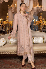 Merakish Unstitched Luxury Formal Collection 2023 Tea Rose