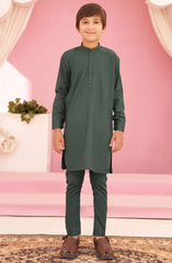 Exclusive 14th August Collection By Hassan Jee Teal Kurta Trouser D-E06