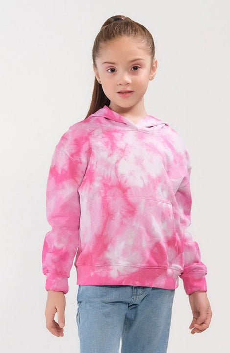 Sprinkles Kids Winter Collection Terry Cloth Graphic Hoodie – Pink