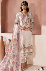 Ramsha Arzoo Chiffon Collection Vol 01 D-105