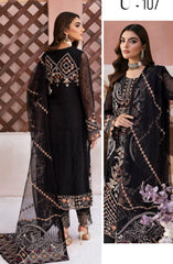 Ramsha Arzoo Chiffon Collection Vol 01 D-107