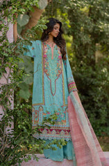 Qalamkar Luxe Silk Collection 2024 D-06 SARA