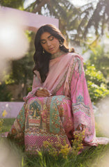 Qalamkar Luxe Silk Collection 2024 D-07 TESSA