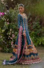 Qalamkar Luxe Silk Collection 2024 D-09 TINA