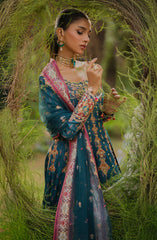 Qalamkar Luxe Silk Collection 2024 D-09 TINA