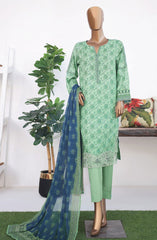 HZ Virsa Meenakari Embroidered Collection D-111 A