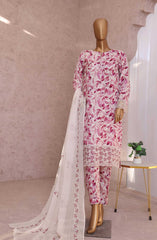 HZ Vogue Unstitched Raw Silk Embroidered Collection D-1112