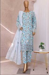 HZ Vogue Unstitched Raw Silk Embroidered Collection D-1113