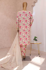 HZ Vogue Unstitched Raw Silk Embroidered Collection D-1115