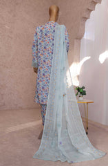 HZ Vogue Unstitched Raw Silk Embroidered Collection D-1116