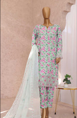 HZ Vogue Unstitched Raw Silk Embroidered Collection D-1117