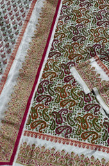 Adaa By Mahnoor Unstitched Festive Collection D-12 Vivid