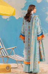 Tropical Horizons 3 PC Unstitched Collection Drop 01 By Bonanza Satrangi D-3002