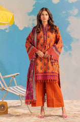 Tropical Horizons 3 PC Unstitched Collection Drop 01 By Bonanza Satrangi D-3013