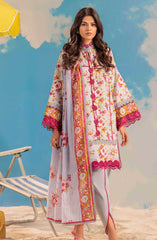 Tropical Horizons 3 PC Unstitched Collection Drop 01 By Bonanza Satrangi D-3014