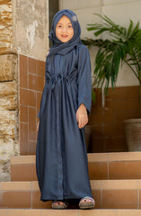 Black Camels Summer Kids Abaya Collection D-Wafa Basic Abaya