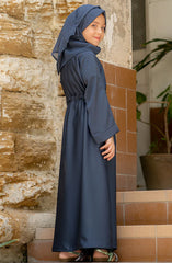 Black Camels Summer Kids Abaya Collection D-Wafa Basic Abaya