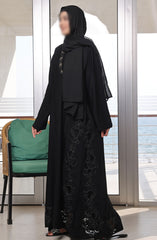 Nayab Abaya Collection By TGM Vol 25 Zafreen  D-10