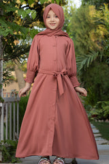 Black Camels Kids Abaya Collection 2023 Zakiyya Abaya (Kids)