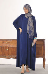 Nayab Abaya Collection By TGM Vol 25 Sage Zerline D-11