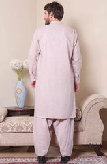 Real Image Mens Shalwar Kameez Collection 2024 D-62sc Light Brown