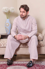 Real Image Mens Shalwar Kameez Collection 2024 D-62sc Light Brown